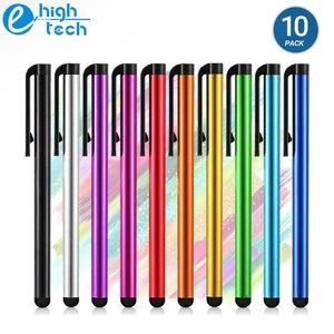 Stylus Pen [10 Pack] Universal Capacitive Touch Screen Pens for Tablets, iPad...